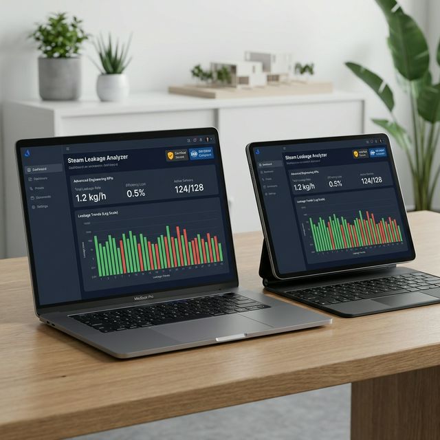 Steam Leakage Dashboard Background